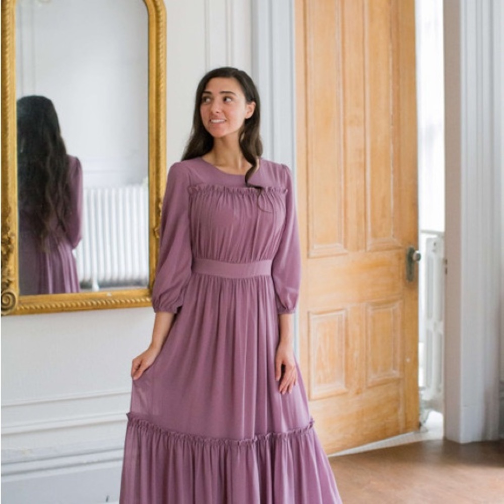 Dainty Jewells honeysuckle hillside dress